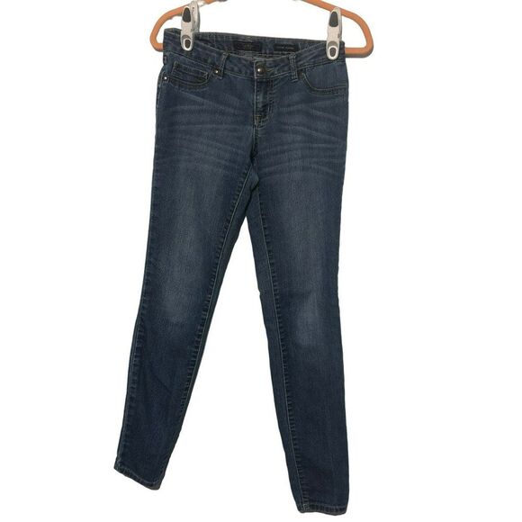 Jessica Simpson Kiss Me Blue Jegging Jeans Size 26 Regular - Picture 1 of 12